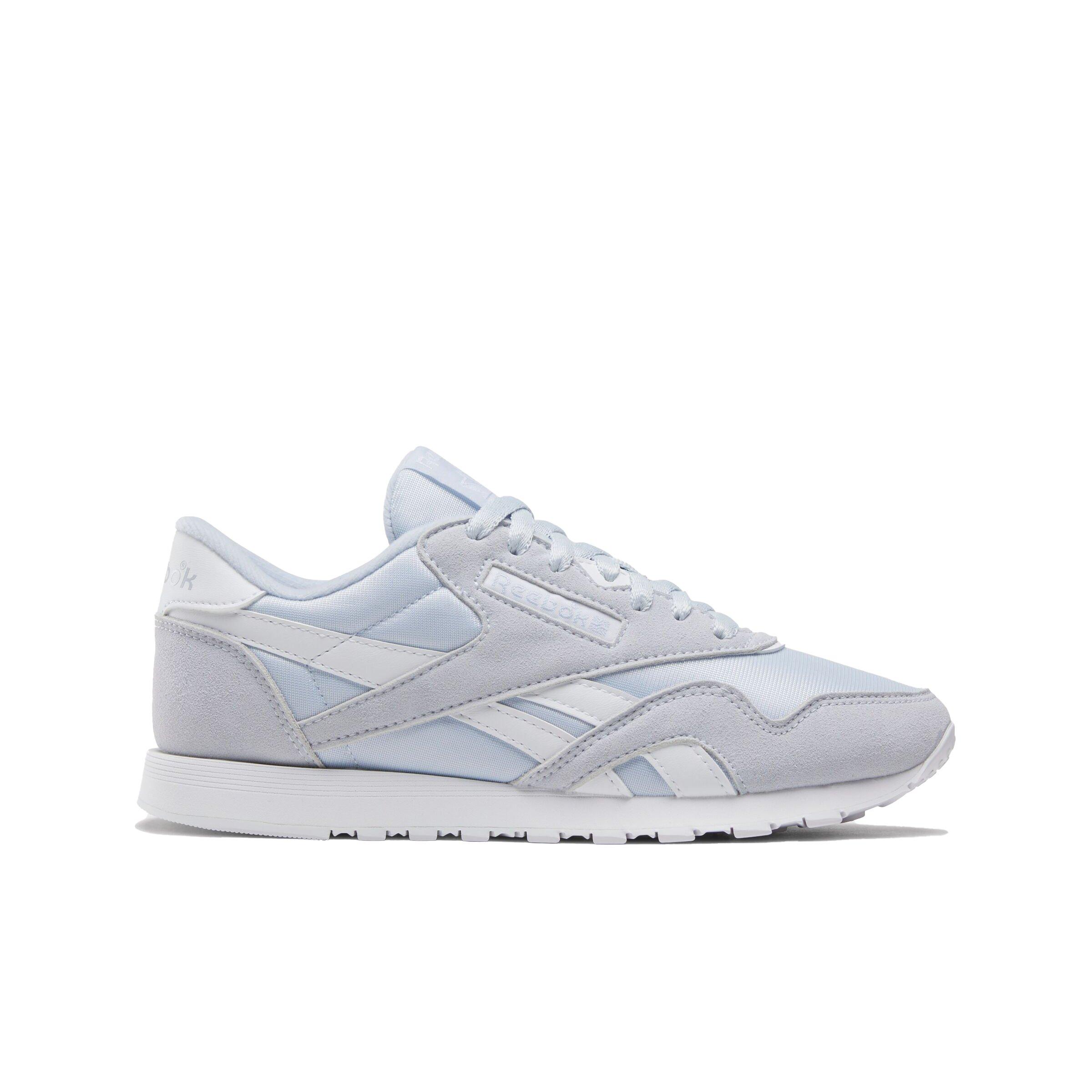 Reebok Classic Nylon "Lt Blue/Grey/White" Women's Shoe - LT BLUE/GREY/WHITE